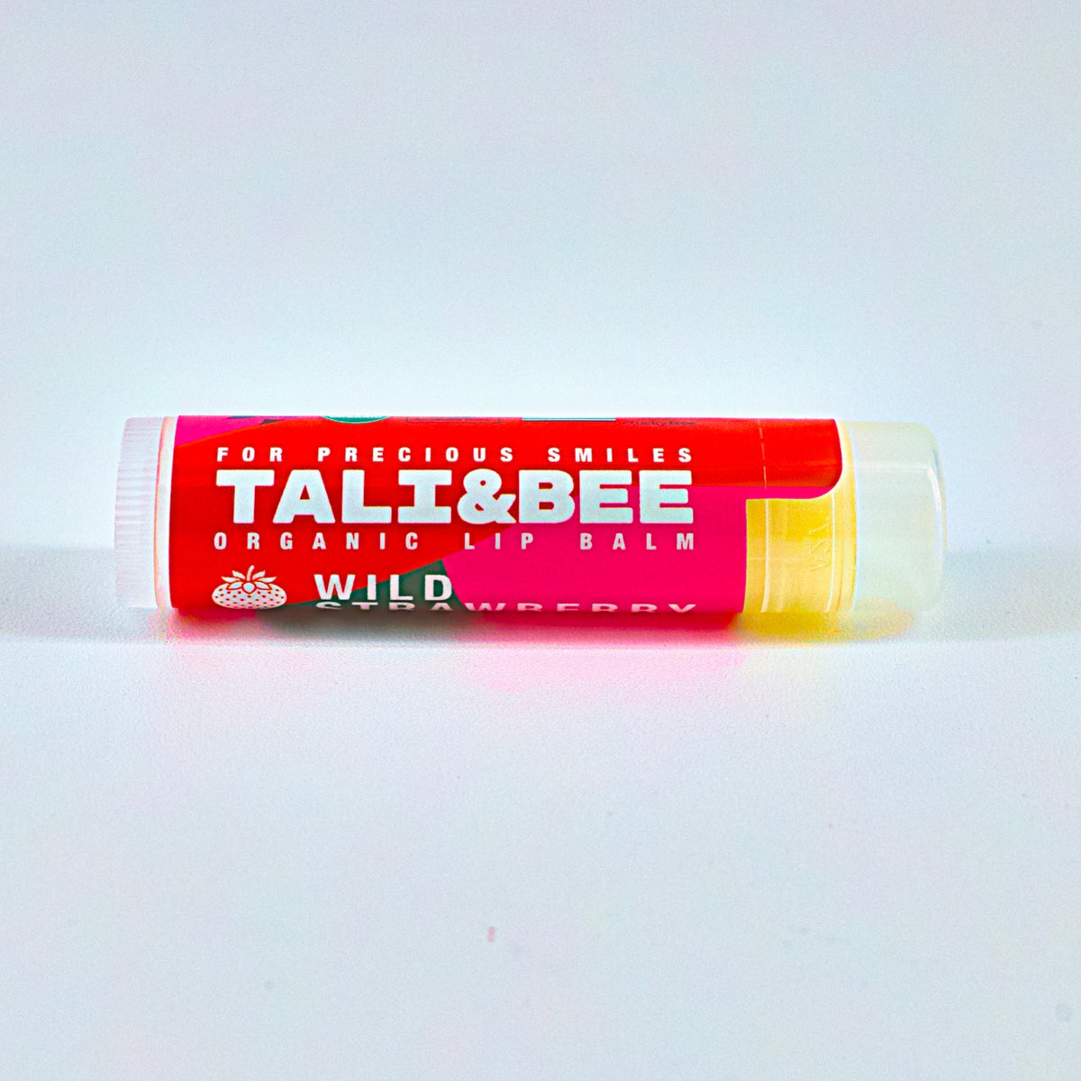 Tali & Bee Organic Lip Balm 3-Pack: Vanilla Ice Cream, Maraschino Cherry, Wild Strawberry